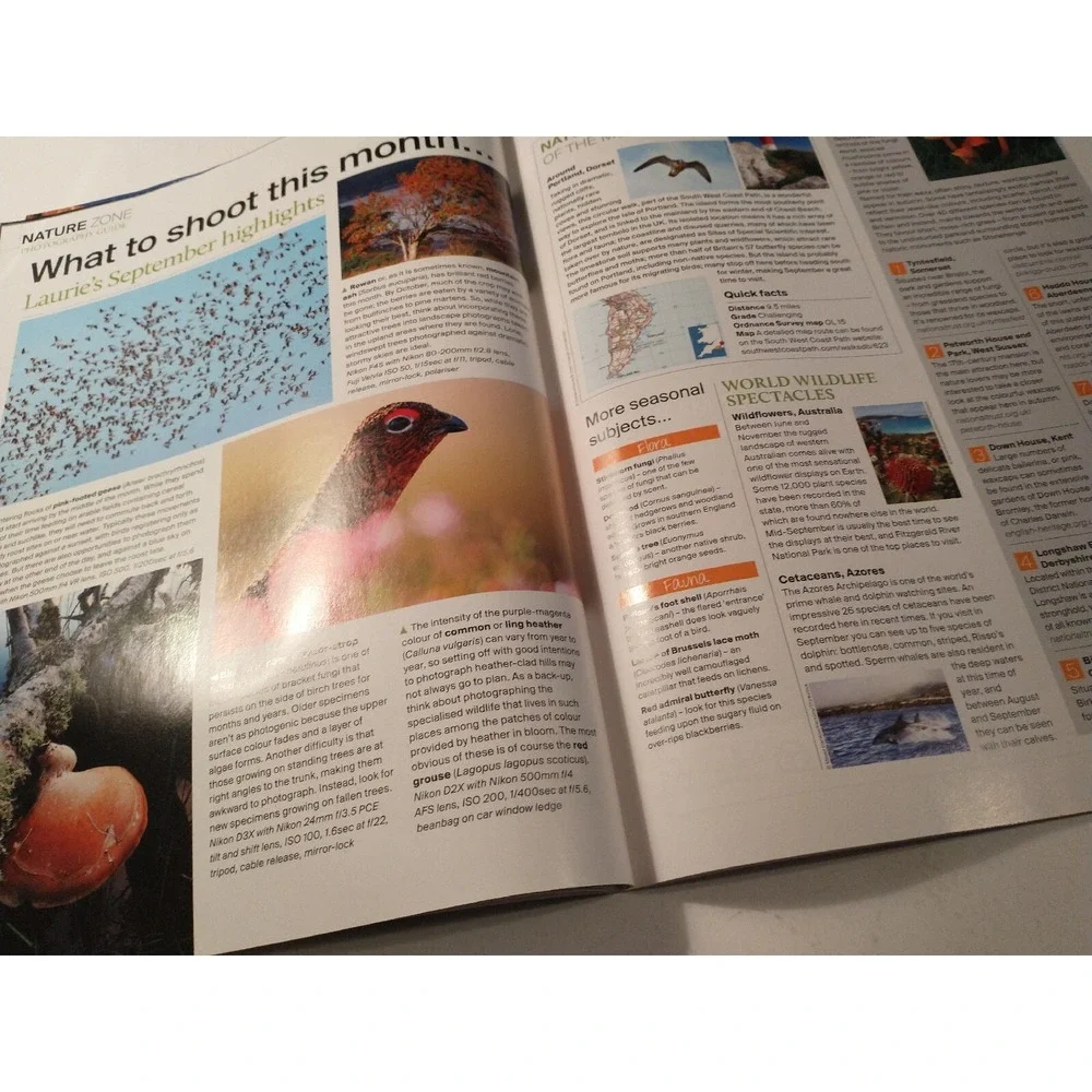 Outdoor Photography Magazine UK Edition September 2014 Wildlife Nature Landscape